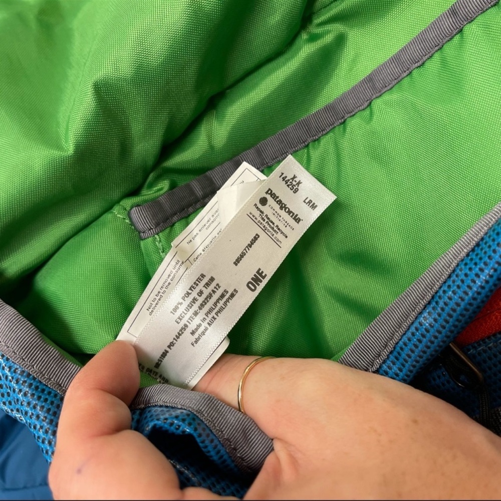 Patagonia Blue Crossbody Messenger Laptop Bag - Picture 6 of 6
